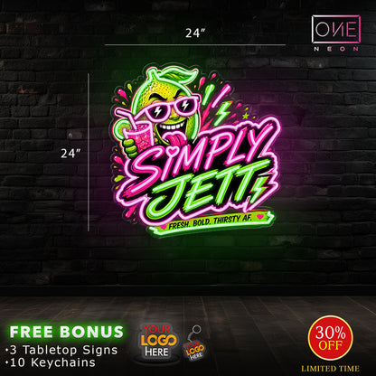 Simply Jett | LED Neon Sign