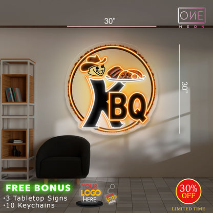 KBQ | 2 LED Neon Signs
