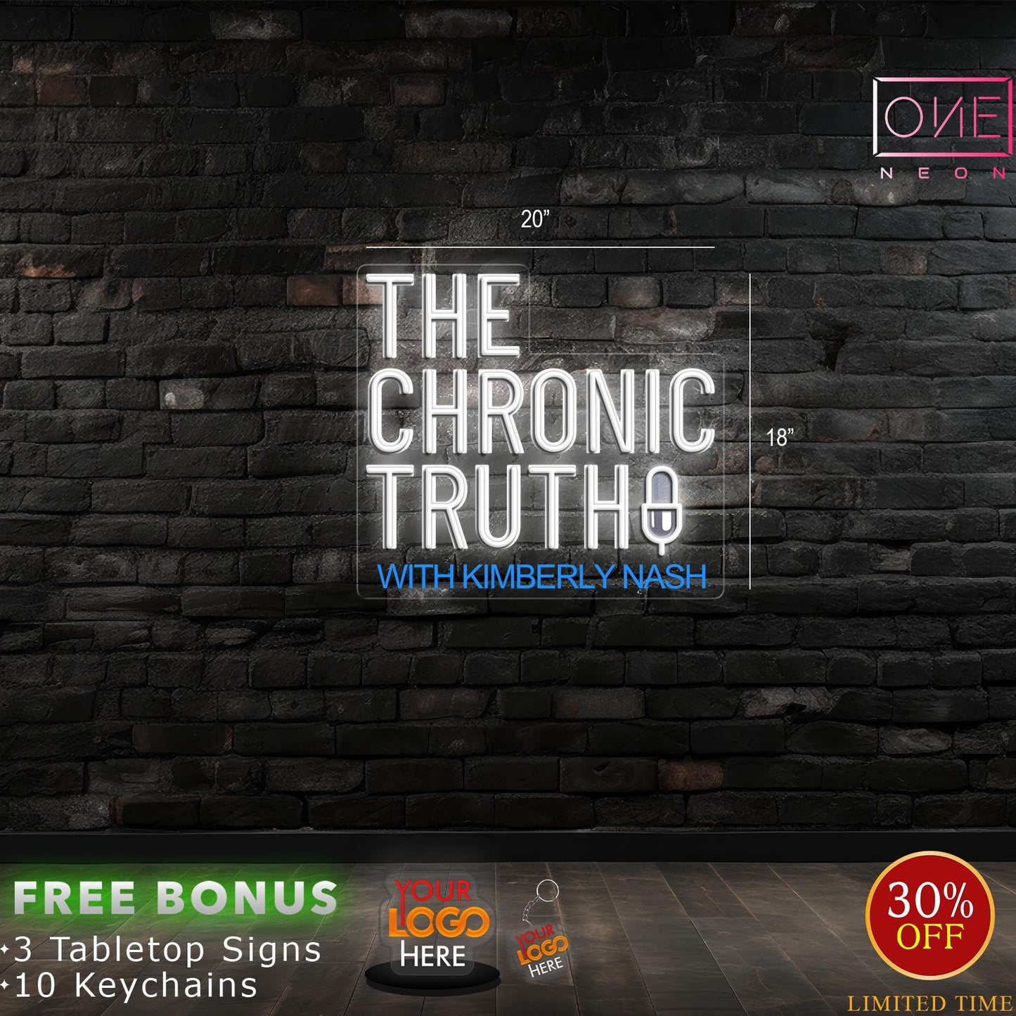 THE CHRONIC TRUTH | LED Neon Sign