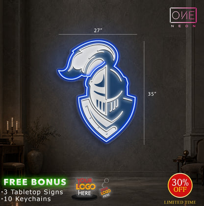 Enseigne néon LED œuvre d'art Tatoueur