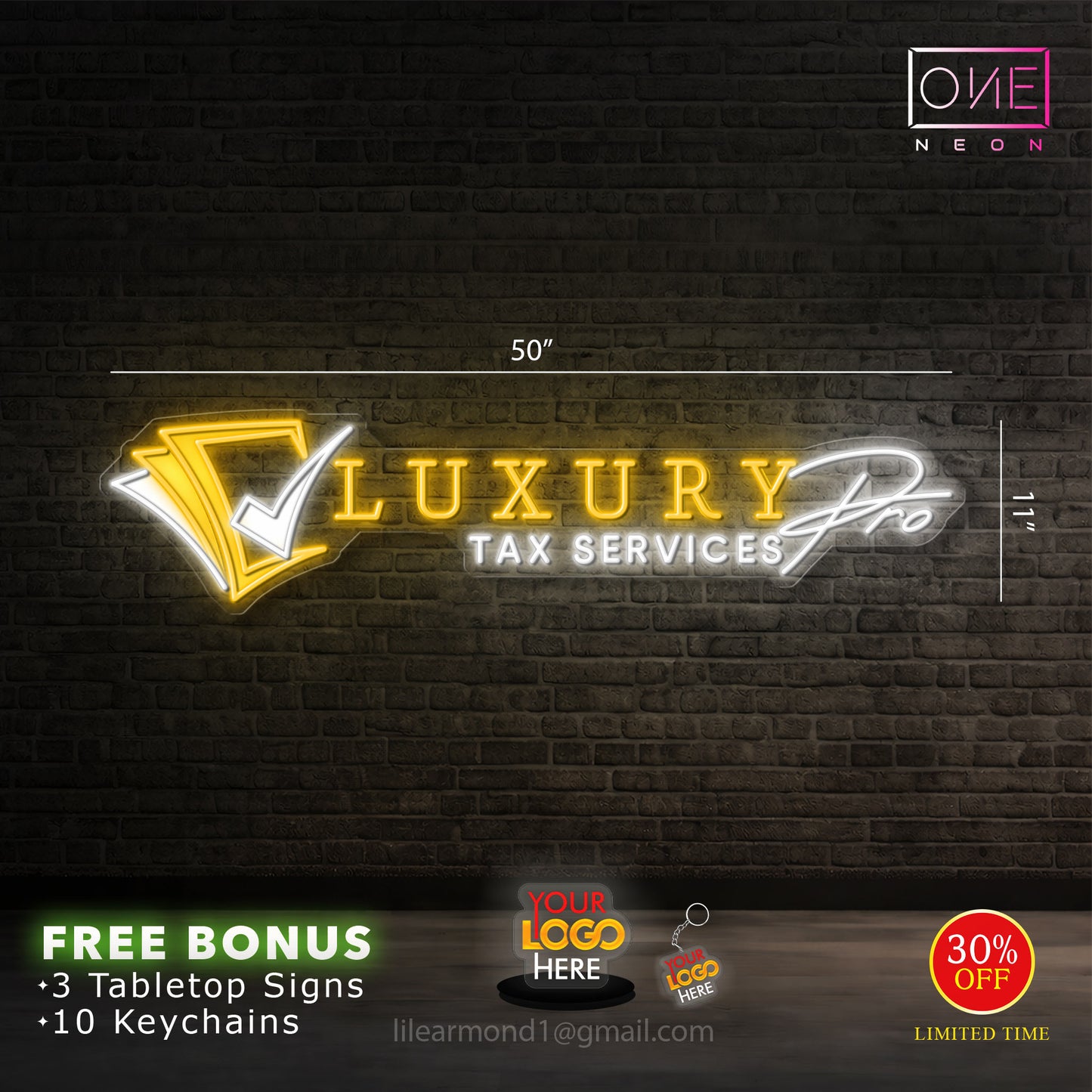LUXURY | LED Neon Sign