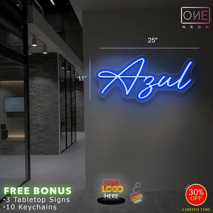 Azul | LED Neon Sign