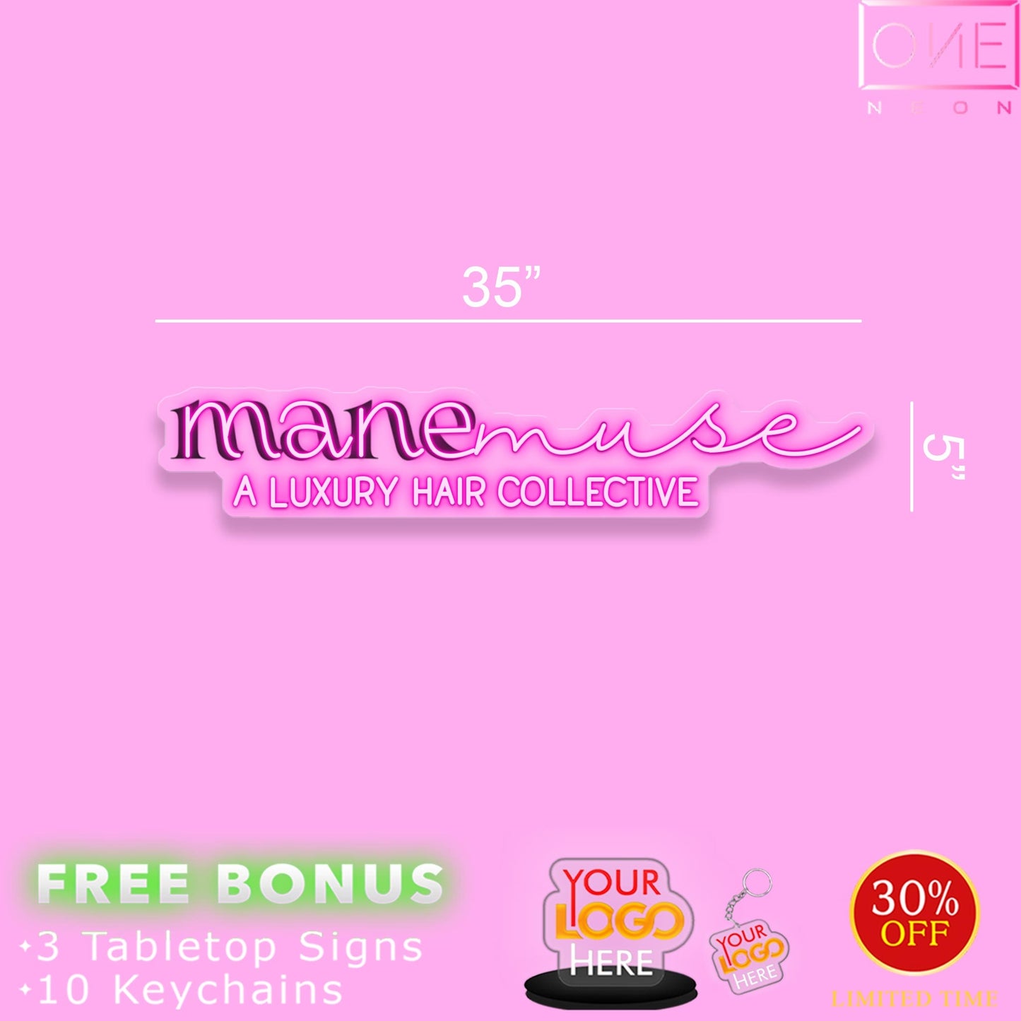 Manemuse | LED Neon Sign