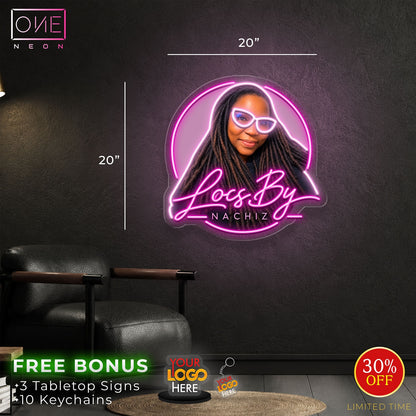 Locs by Nachiz | LED Neon Sign