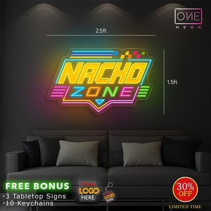 NACHO ZONE | LED Neon Signs (Outdoor uses)