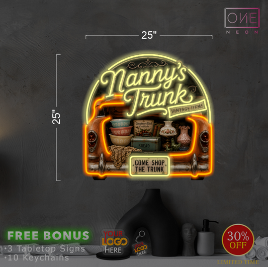 Nanny's Trunk | LED Neon Sign