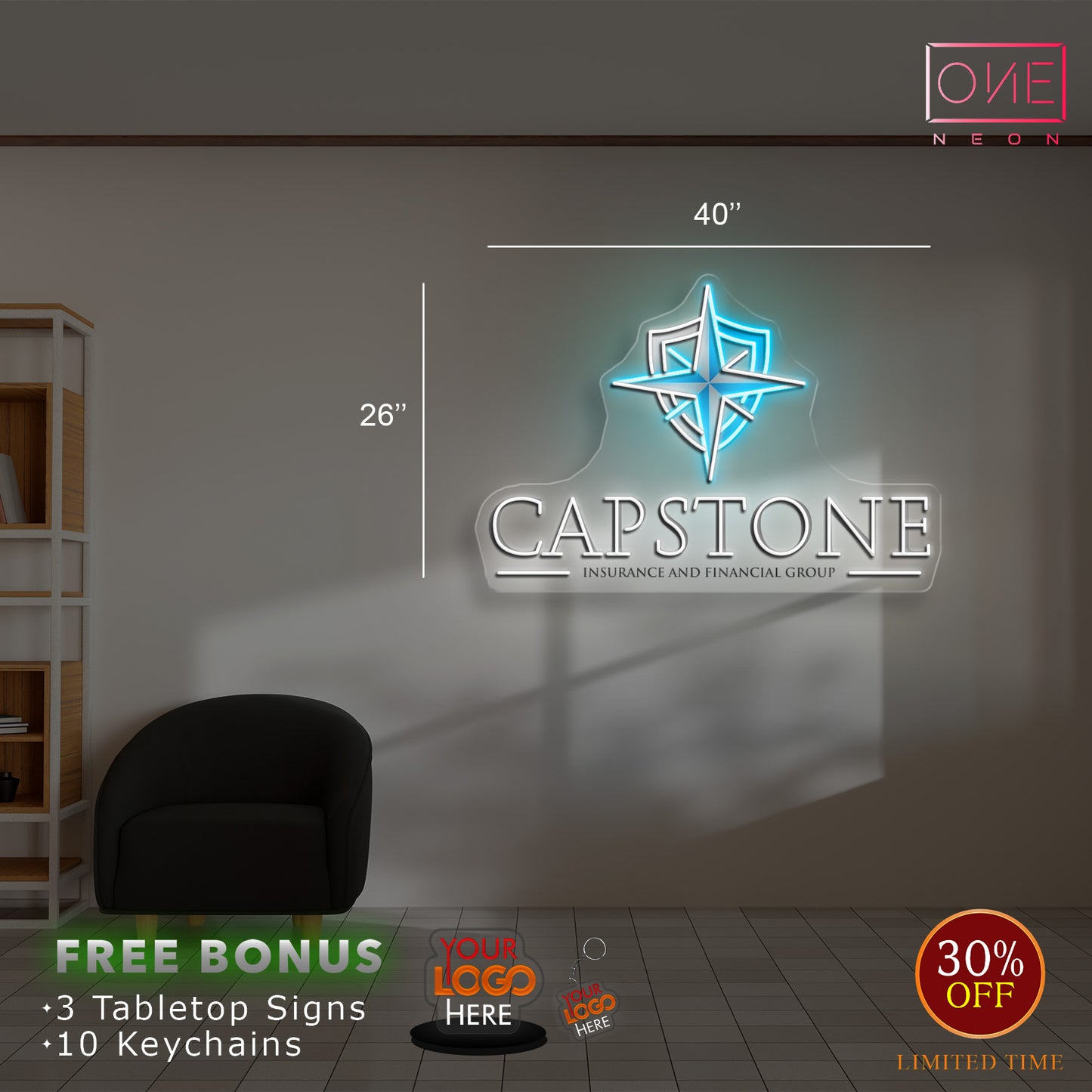 CAPSTONE | LED Neon Sign
