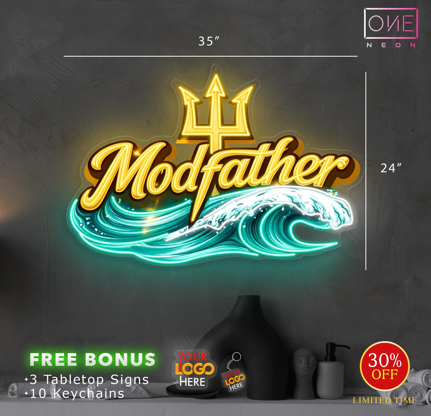 MODFATHER | LED Neon Sign