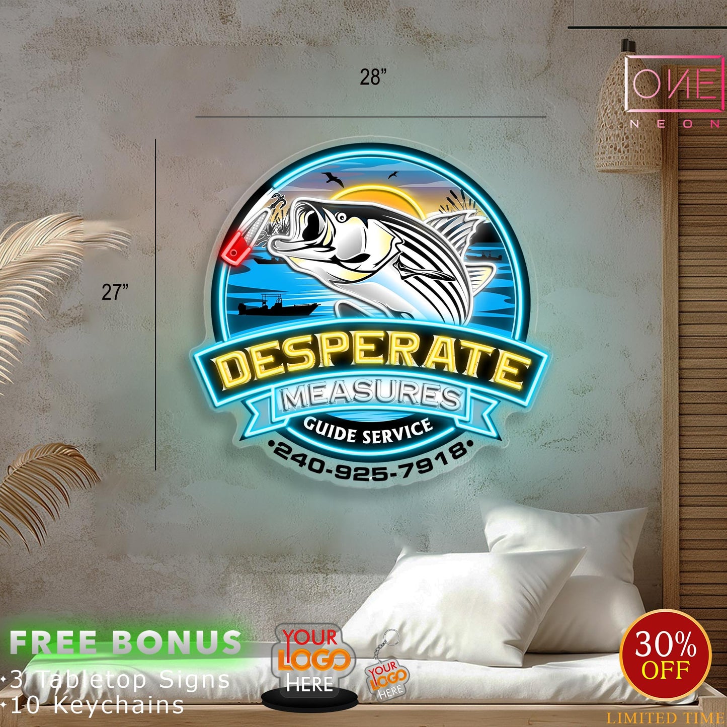 DESPERATE | LED Neon Sign