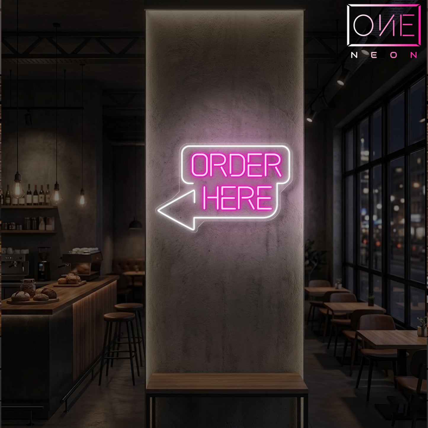 Order Here Led Neon Sign