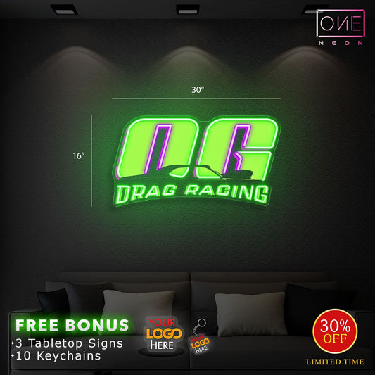 OG Drag Racing | LED Neon Sign