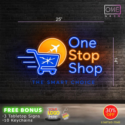One Stop Shop | LED Neon Sign
