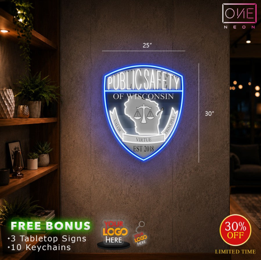 Public Safety | LED Neon Sign