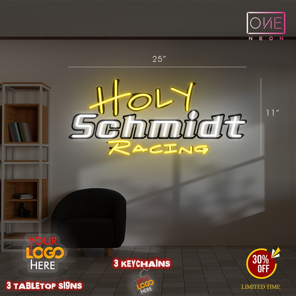 Holy Schmidt Racing | LED Neon Sign