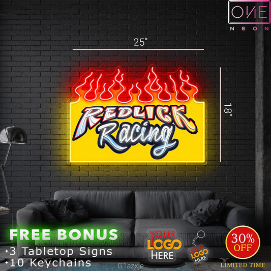 Redlick Racing | LED Neon Sign
