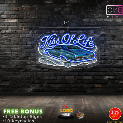 KISS OF LIFE | LED Neon Sign