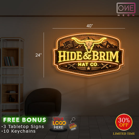 HIDE&BRIM | LED Neon Sign