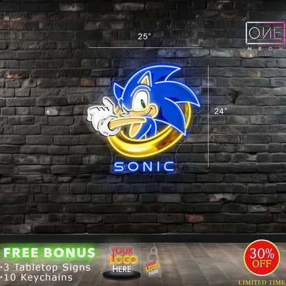 SONIC | LED Neon Sign