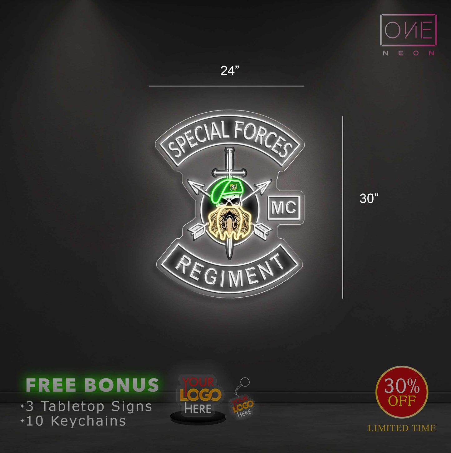 Special Forces Regiment | LED Neon Sign