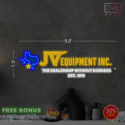 Enseigne néon LED œuvre d'art Tatoueur