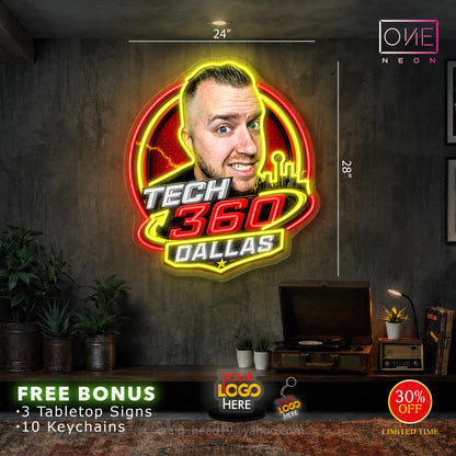 Tech 360 Dallas | LED Neon Sign
