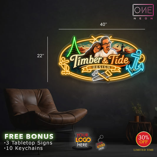 Timber & Tide | LED Neon Sign