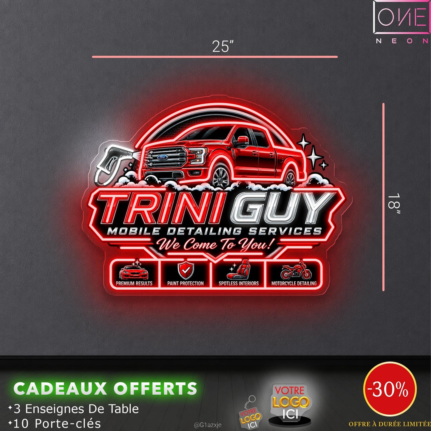 Trini Guy | LED Neon Sign