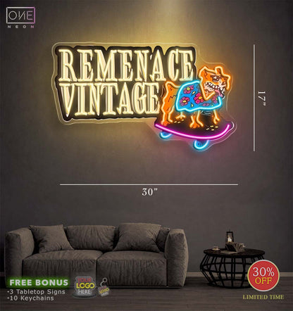 Remenace Vintage | LED Neon Sign