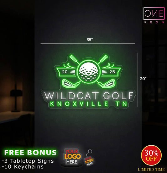 WILDCAT GOLF | LED Neon Sign