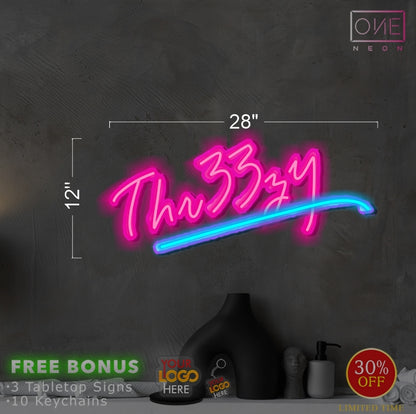 Thr33zy | LED Neon Sign