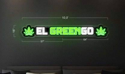 EL GREENGO  | LED Neon Sign (Outdoor)